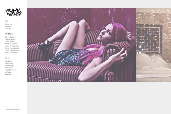 grahamphisher.com site used Wpex-photopro