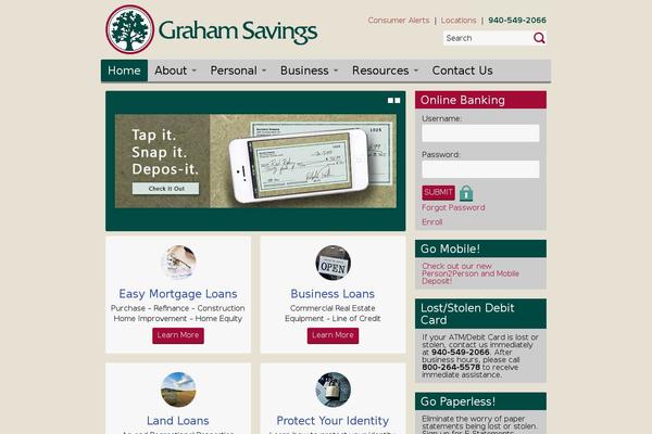 Site using Banksite-slider plugin