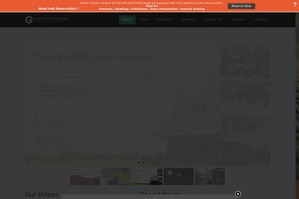 Cannyon theme site design template sample
