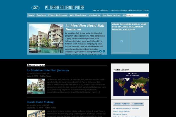 Annotum Base theme site design template sample