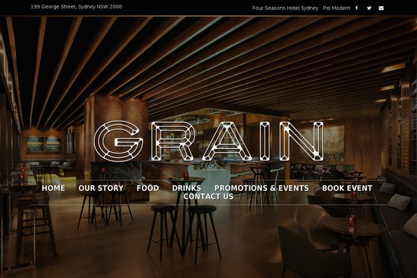 California theme site design template sample