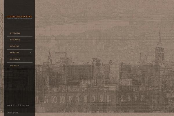 Widescreen theme site design template sample