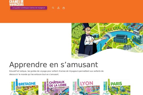 Salient Child theme site design template sample