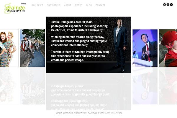 Core theme site design template sample
