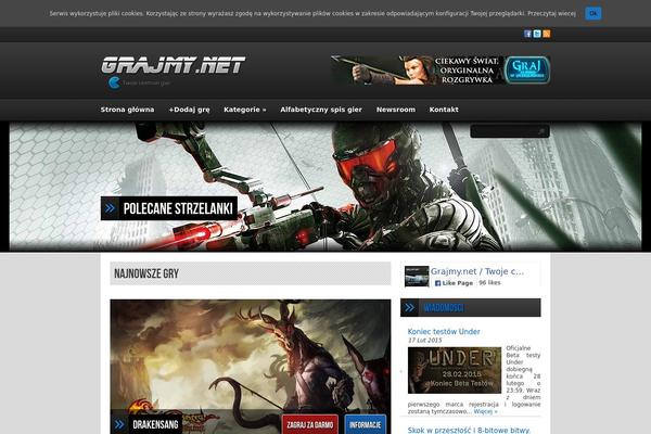 LeetPress theme site design template sample