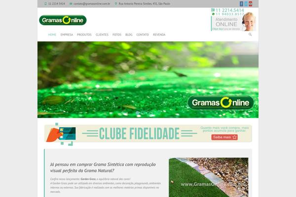 Interface theme site design template sample