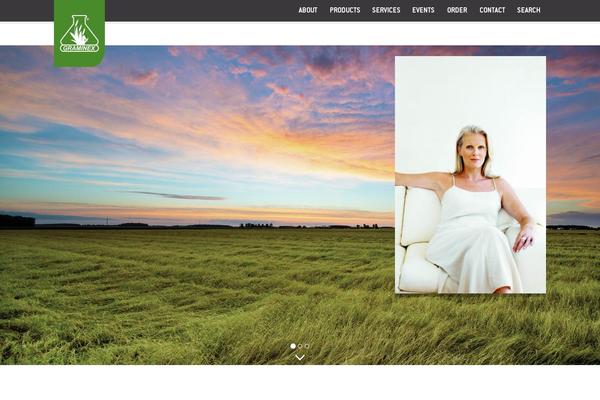 Sage theme site design template sample