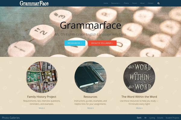 DMS theme site design template sample
