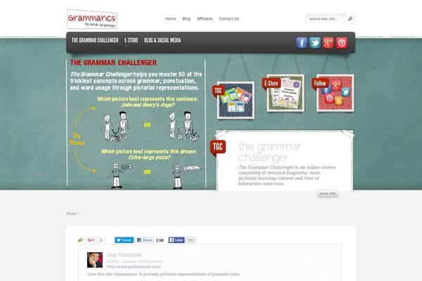 eStore theme site design template sample