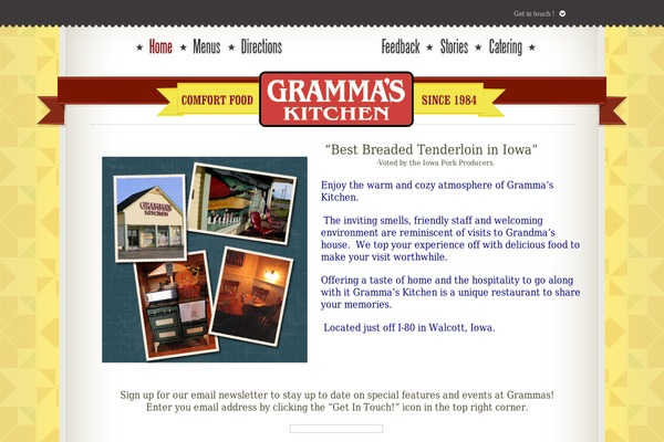 Adora theme site design template sample
