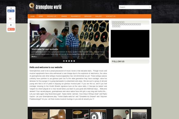 gramophoneworld.com site used Notice