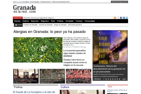 NewsTimes theme site design template sample