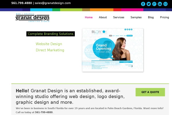 Site using Bbpowerpack plugin