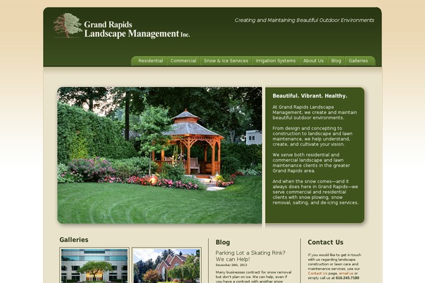 Thesis 1.6 theme site design template sample