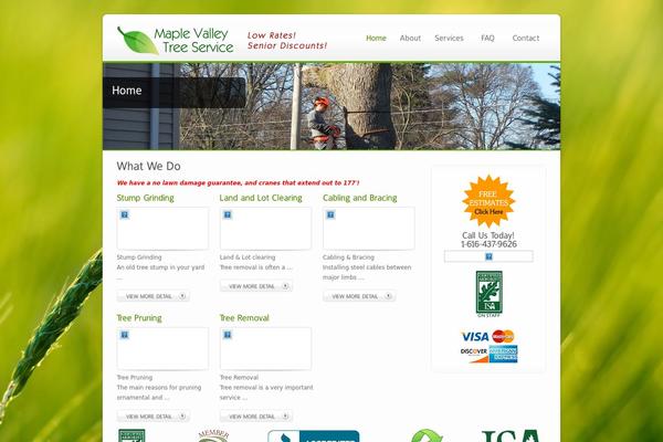 Ecobiz theme site design template sample