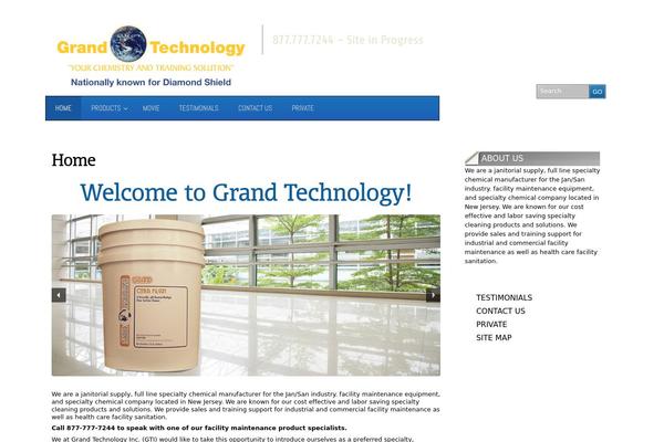 Arclite theme site design template sample