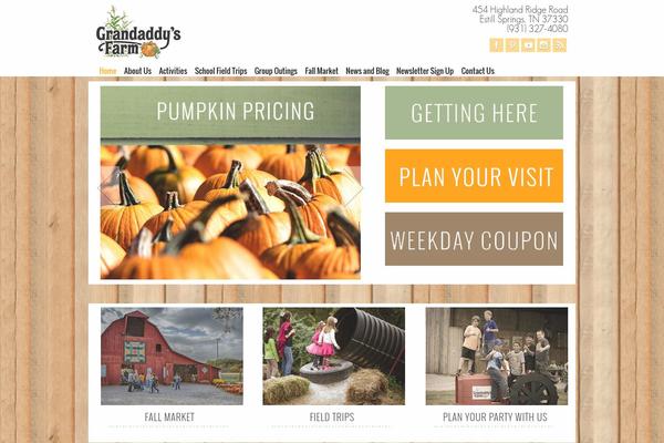 Custom theme site design template sample