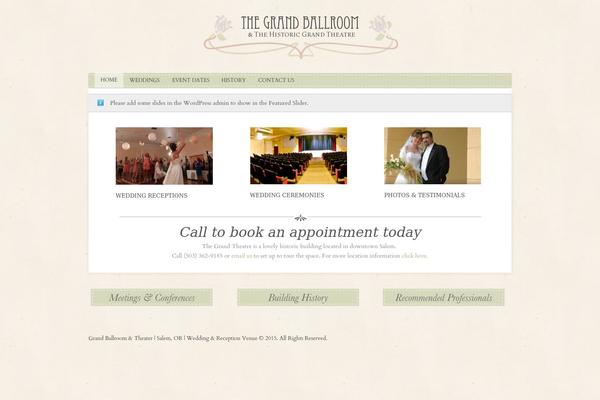 Function theme site design template sample