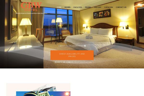 Wp_one_theme theme site design template sample