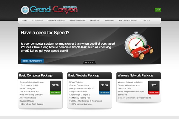 Phenomenon theme site design template sample