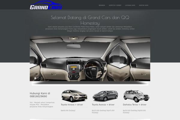Simplify theme site design template sample