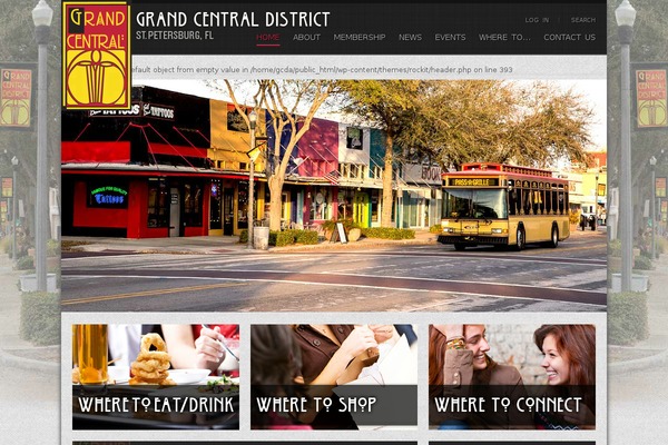 Rockit theme site design template sample