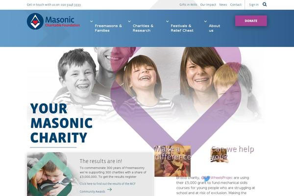 Mcf theme site design template sample