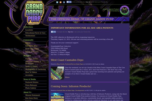 granddaddypurp.com site used Gdp