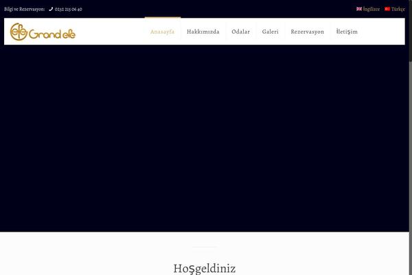 BeTheme Child theme site design template sample