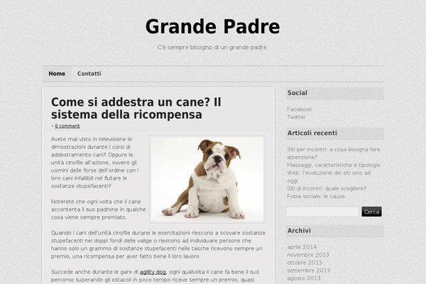 Spike theme site design template sample