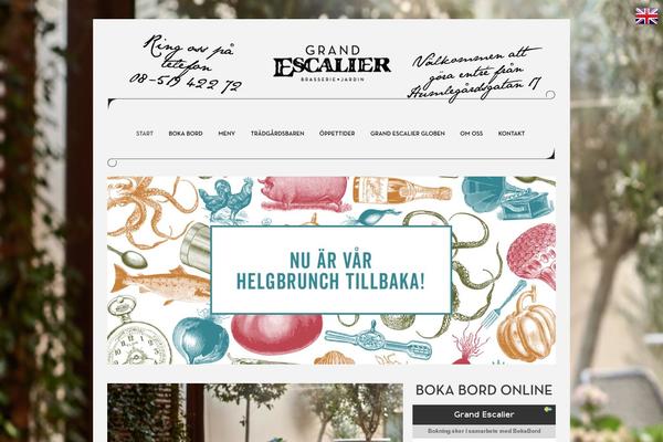 Goodspace theme site design template sample