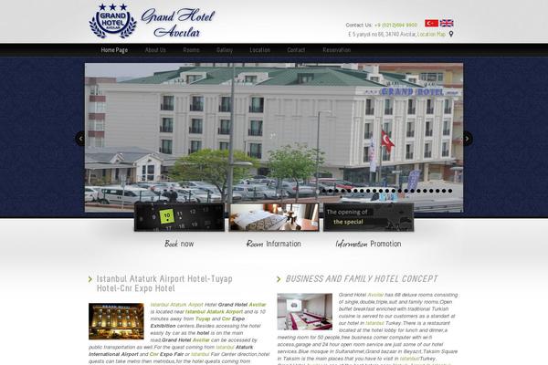Welcome Inn theme site design template sample