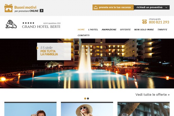 grandhotelberti.it site used Edita
