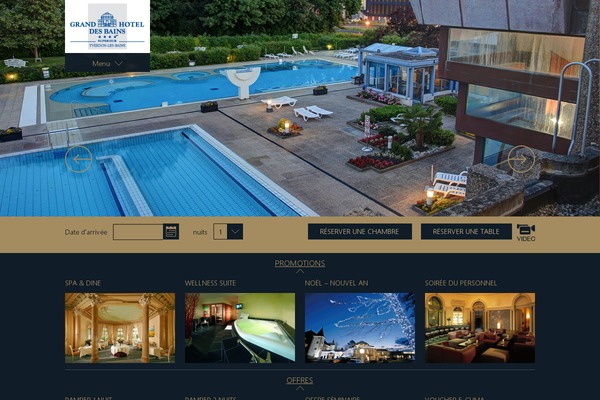 grandhotelyverdon.ch site used Grandhotel