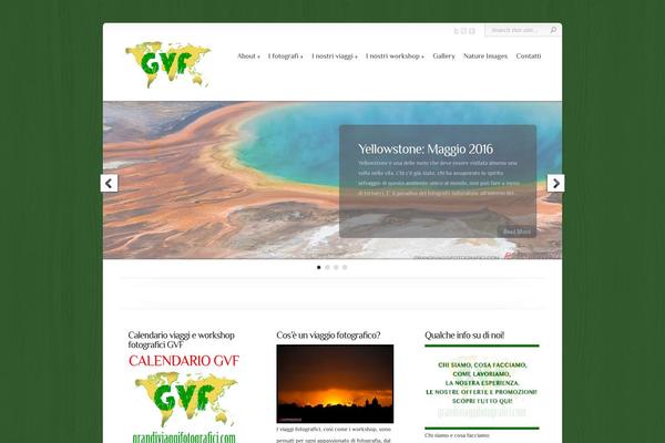 Chameleon theme site design template sample