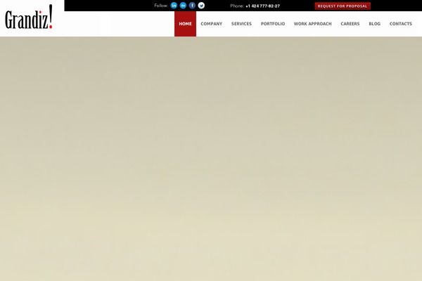 BUILDER theme site design template sample