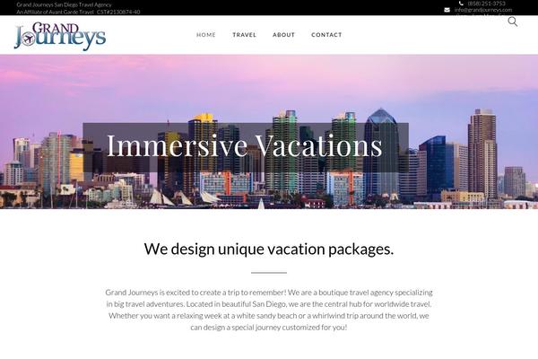 grandjourneys.com site used BonVoyage