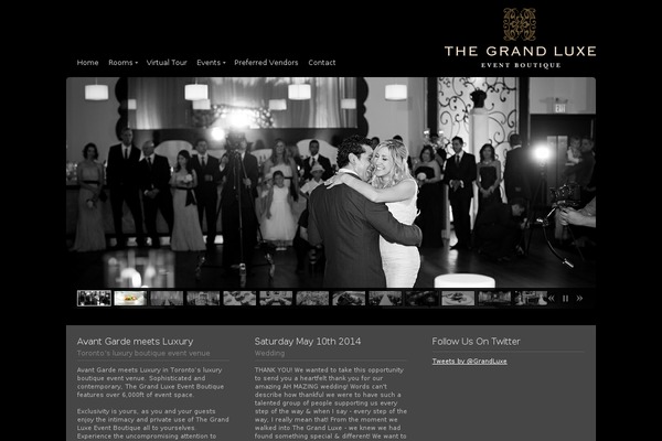 Andromeda theme site design template sample