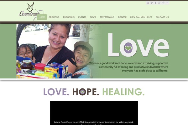 Hyperion theme site design template sample