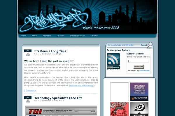 Site using CommentLuv plugin