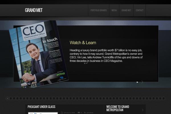 Uptown-style theme site design template sample