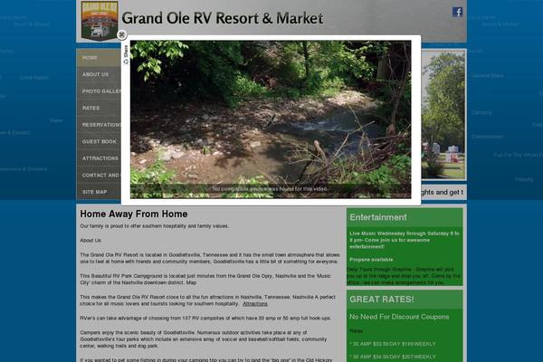 Site using Rizzi Guestbook plugin