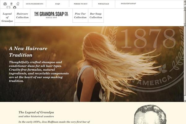 grandpabrands.com site used Grandpas