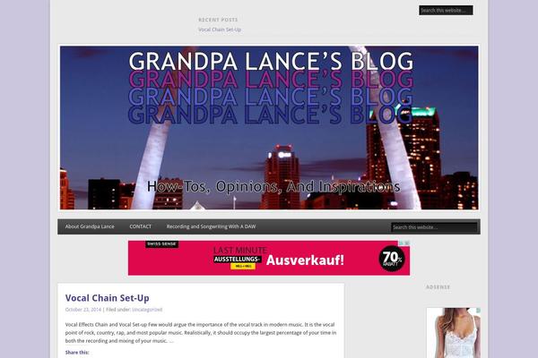 Esplanade theme site design template sample