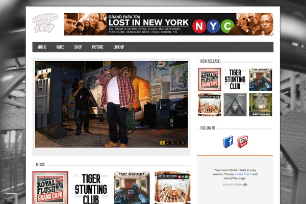 Bodega theme site design template sample