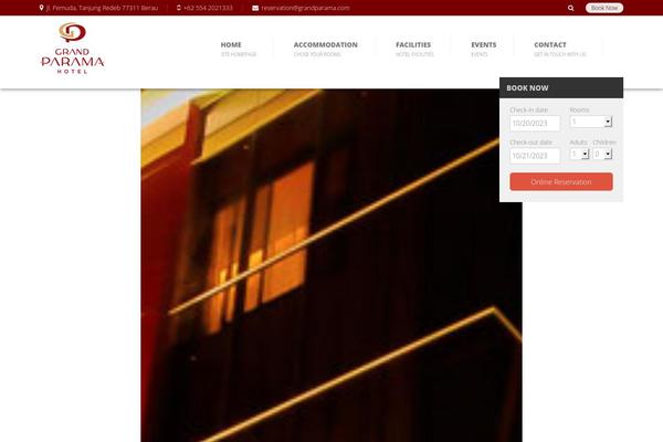 Site using Nation-booking plugin