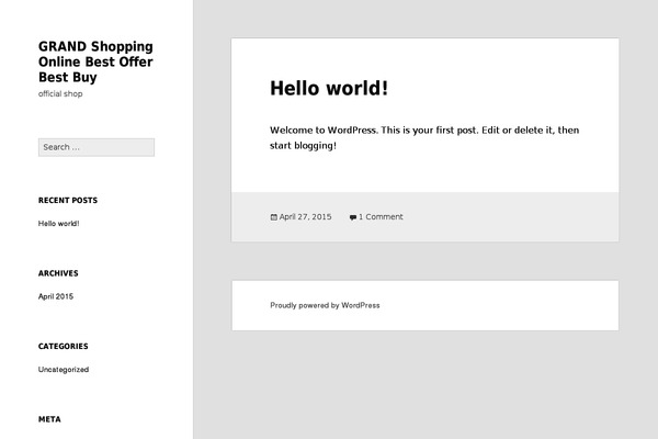 grandpix.biz site used Monbotheme