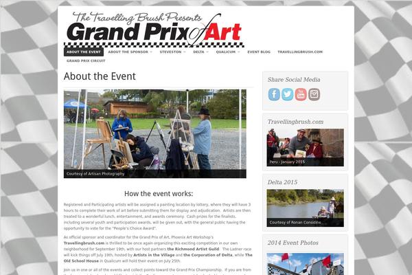 Portfolio theme site design template sample