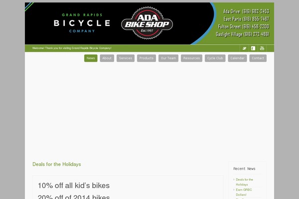 grandrapidsbicycles.com site used Commander