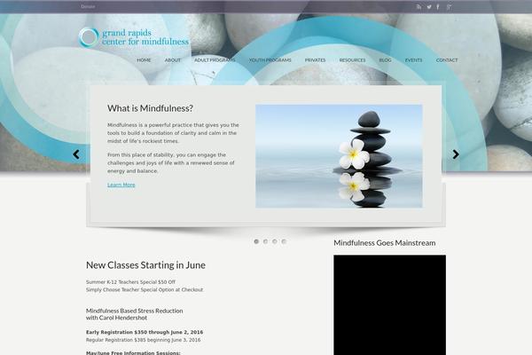 Karma theme site design template sample